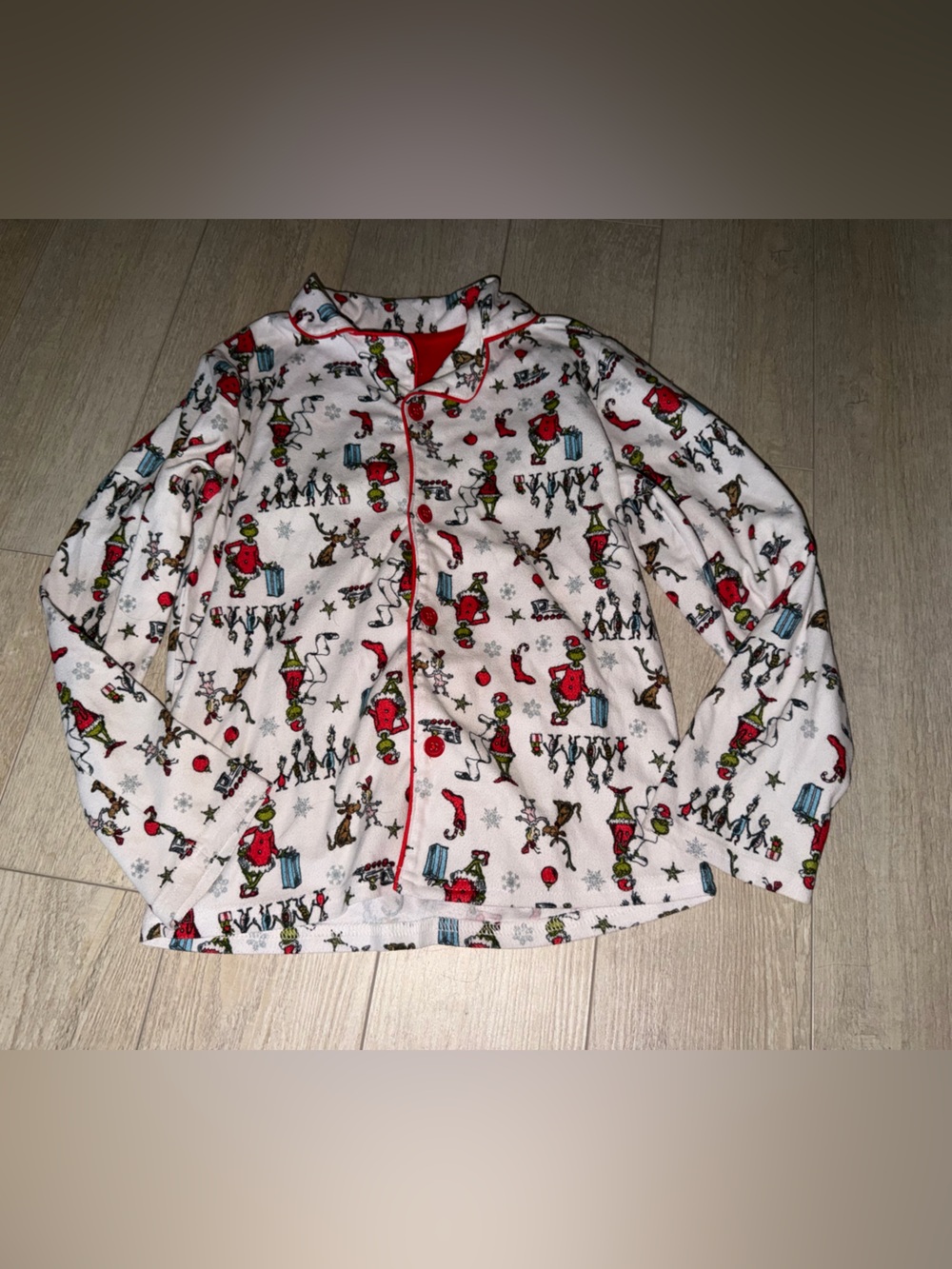 The Grinch kid's pajamas set size 10/12